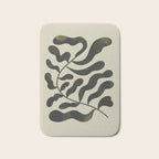 Abstract Plant No. 4 Bath Mat Gallery Image 1