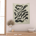 Abstract Plant No. 4 Wall Tapestry Gallery Image 2