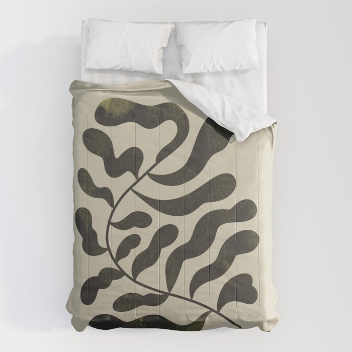 Abstract Plant No. 4 Comforter Gallery Image 6