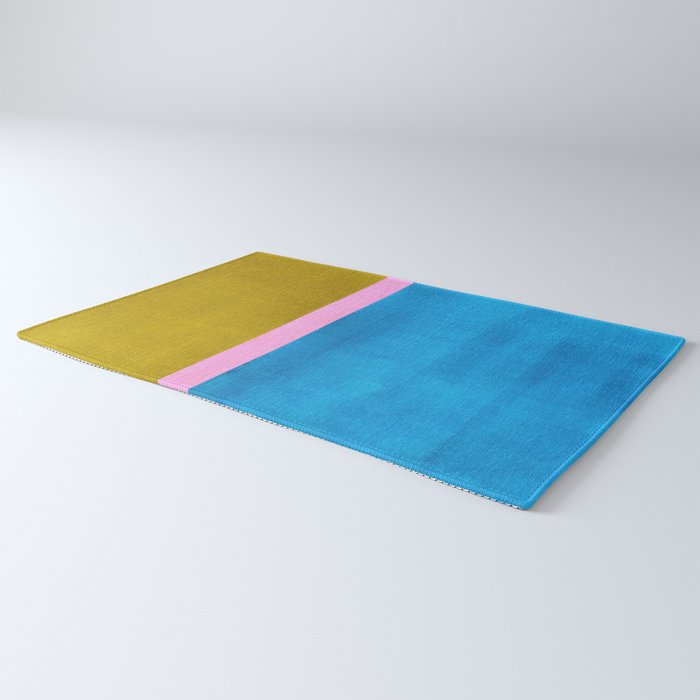 Olive Green Marine Colorfield Rug Gallery Image 3