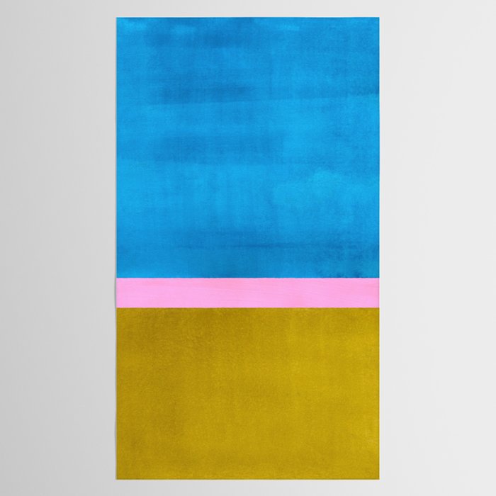 Olive Green Marine Colorfield Tablecloth Gallery Image 2