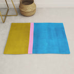 Olive Green Marine Colorfield Rug Gallery Image 1