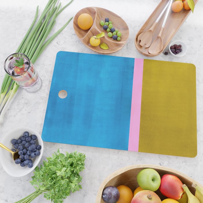 Olive Green Marine Colorfield Cutting Board Gallery Image 2