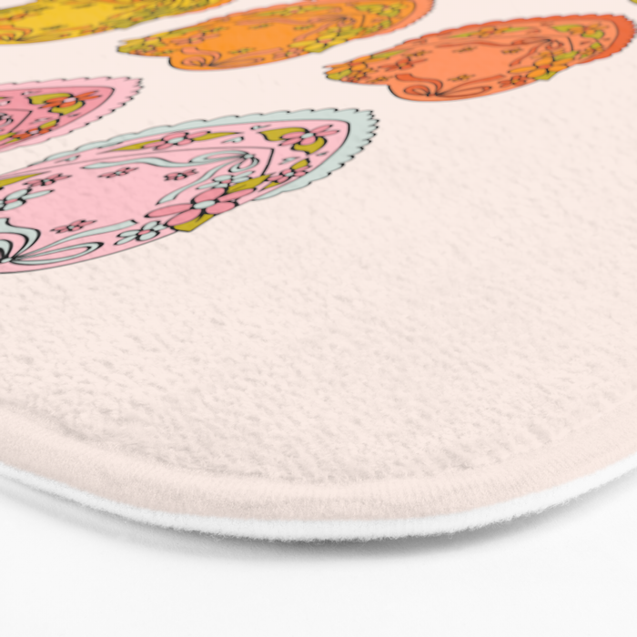 Rainbow Heart Cakes Bath Mat Gallery Image 3
