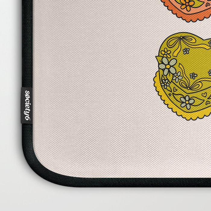 Rainbow Heart Cakes Laptop Sleeve Gallery Image 3
