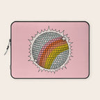 Rainbow Disco Ball Laptop Sleeve Gallery Image 1