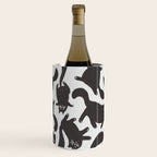 Hand-Drawn Black Cats Wine Chiller Gallery Image 3