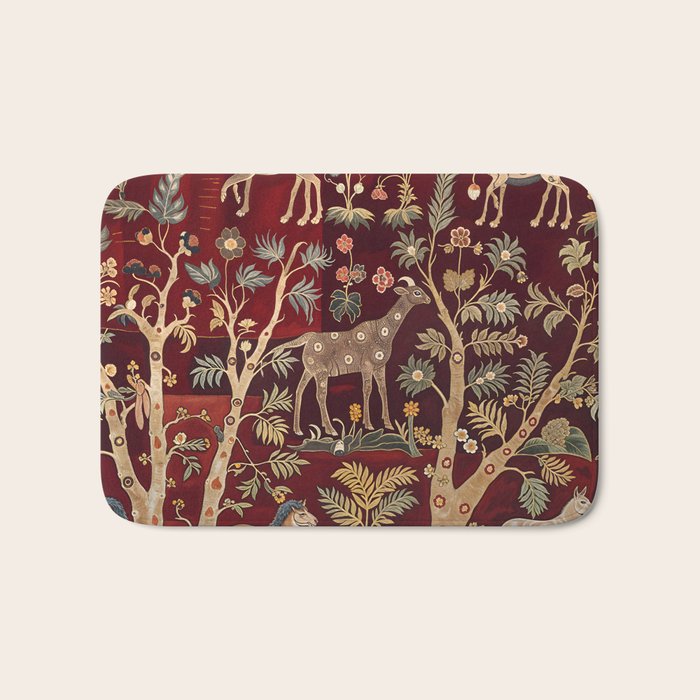 Bohemain Bygone Beasts Bath Mat Gallery Image 1