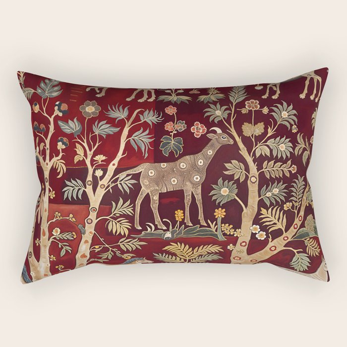 Bohemain Bygone Beasts Rectangular Pillow Gallery Image 1