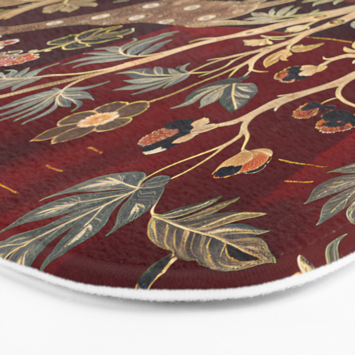 Bohemain Bygone Beasts Bath Mat Gallery Image 3