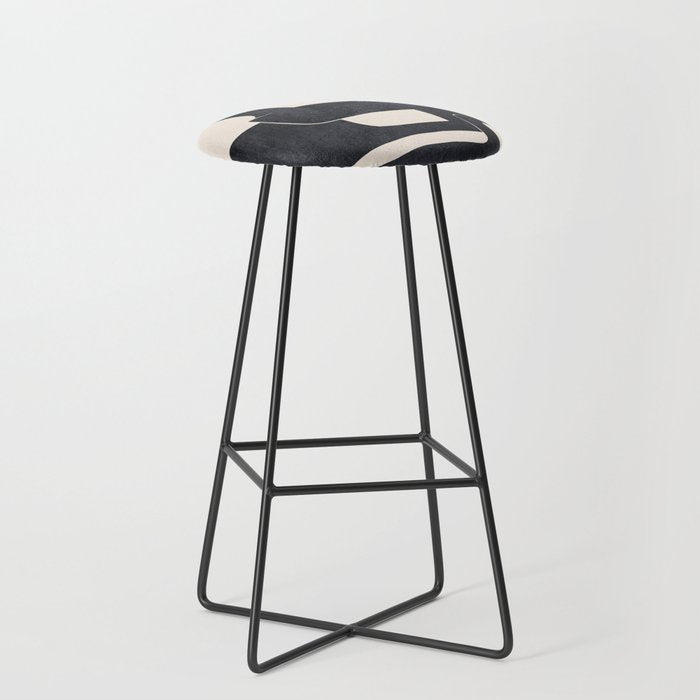 Modern Abstract Shapes 107 Stool Gallery Image 1