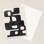 Modern Abstract Shapes 107 Stationery Card Gallery Image 2