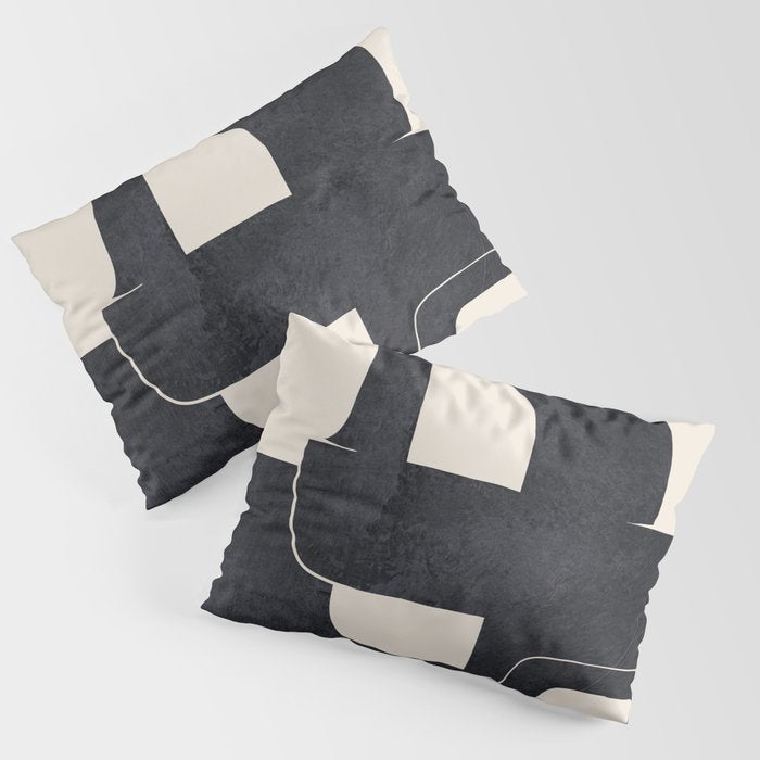 Modern Abstract Shapes 107 Pillow Sham Gallery Image 3