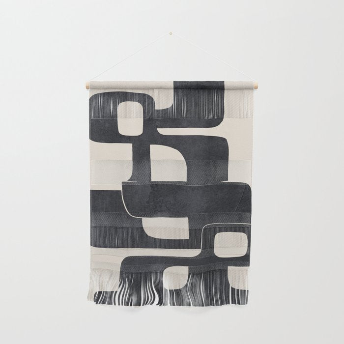 Modern Abstract Shapes 107 Wall Hanging Gallery Image 1