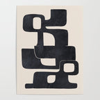 Modern Abstract Shapes 107 Poster Gallery Image 4