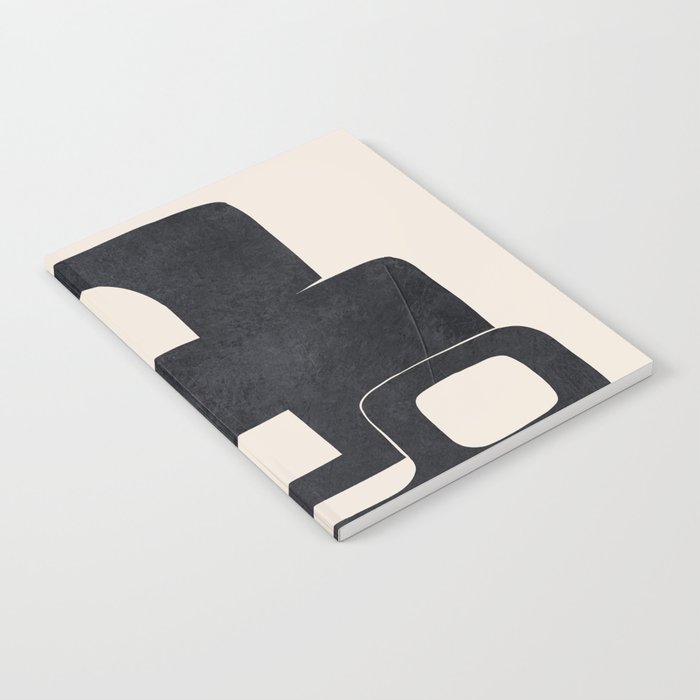 Modern Abstract Shapes 107 Notebook Gallery Image 1