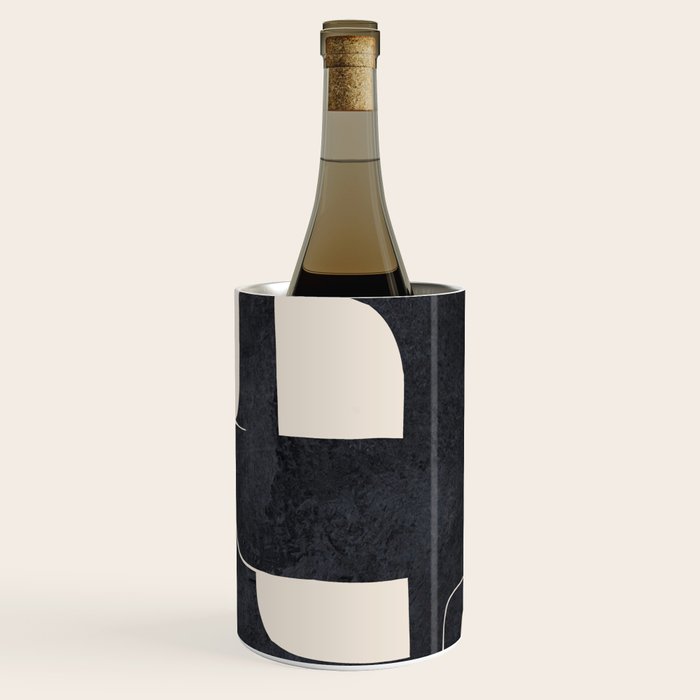 Modern Abstract Shapes 107 Wine Chiller Gallery Image 1