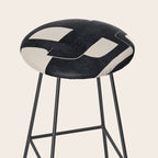 Modern Abstract Shapes 107 Stool Gallery Image 2