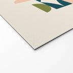 Mid Century Modern Abstract Colorful Shapes Funky Cool Minimalist Pattern Welcome Mat Gallery Image 2