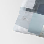 Soft Blue Forms I Pillow Sham Gallery Image 4