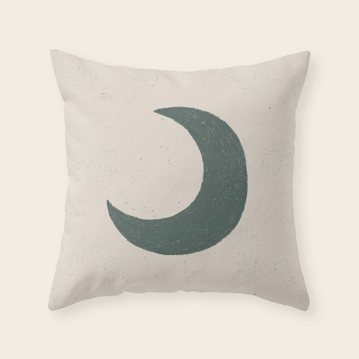 Moon Throw Pillow Gallery Image 1