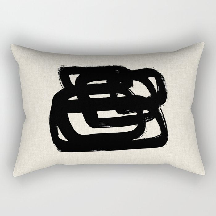 A Heavy Thought Rectangular Pillow Gallery Image 2