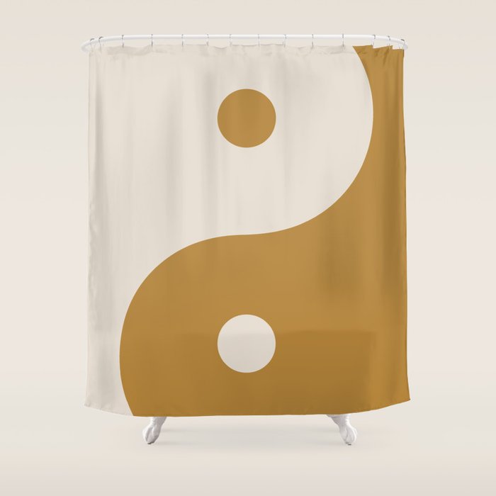 the moon the sun Shower Curtain Gallery Image 1