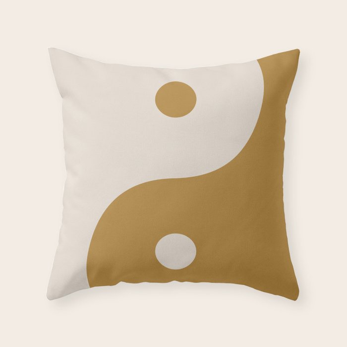 the moon the sun Throw Pillow Gallery Image 6