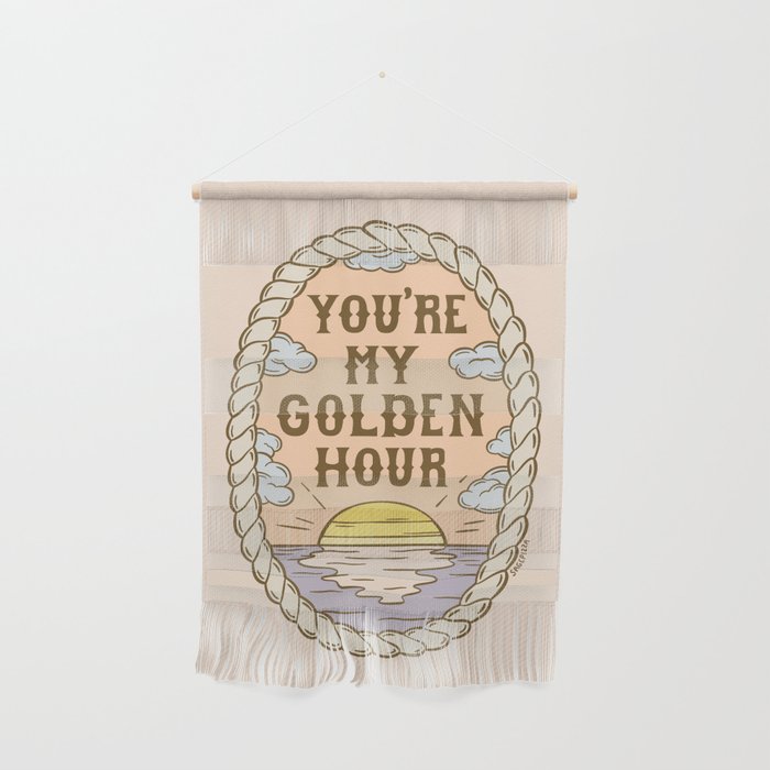 GOLDEN HOUR Wall Hanging Gallery Image 1