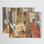 Henri Matisse Interior with Flowers & Parakeets Placemat Gallery Image 1