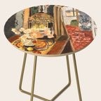 Henri Matisse Interior with Flowers & Parakeets Side Table Gallery Image 2