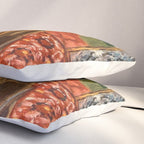 Henri Matisse Interior with Flowers & Parakeets Pillow Sham Gallery Image 3