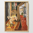 Henri Matisse Interior with Flowers & Parakeets Serving Tray Gallery Image 1