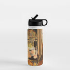 Henri Matisse Interior with Flowers & Parakeets Water Bottle Gallery Image 1