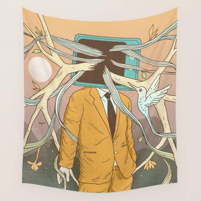 Permeating Wall Tapestry Gallery Image 1