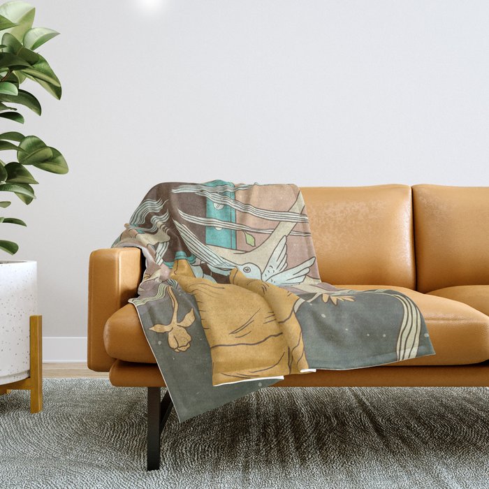 Permeating Throw Blanket Gallery Image 1