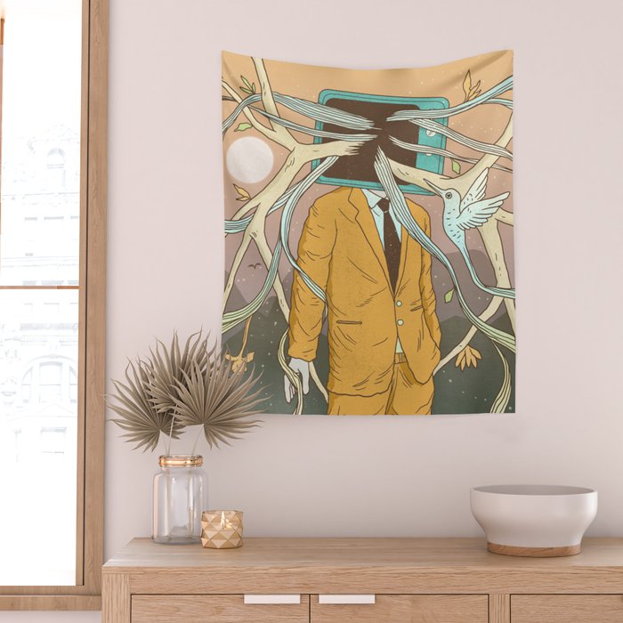 Permeating Wall Tapestry Gallery Image 2