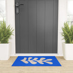 Chathams Blue: Wild Leaf | Matisse Foliage Paper Cutouts 02 Welcome Mat Gallery Image 3