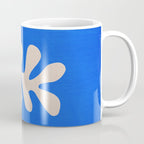 Chathams Blue: Wild Leaf | Matisse Foliage Paper Cutouts 02 Coffee Mug Gallery Image 1