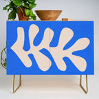 Chathams Blue: Wild Leaf | Matisse Foliage Paper Cutouts 02 Credenza Gallery Image 1
