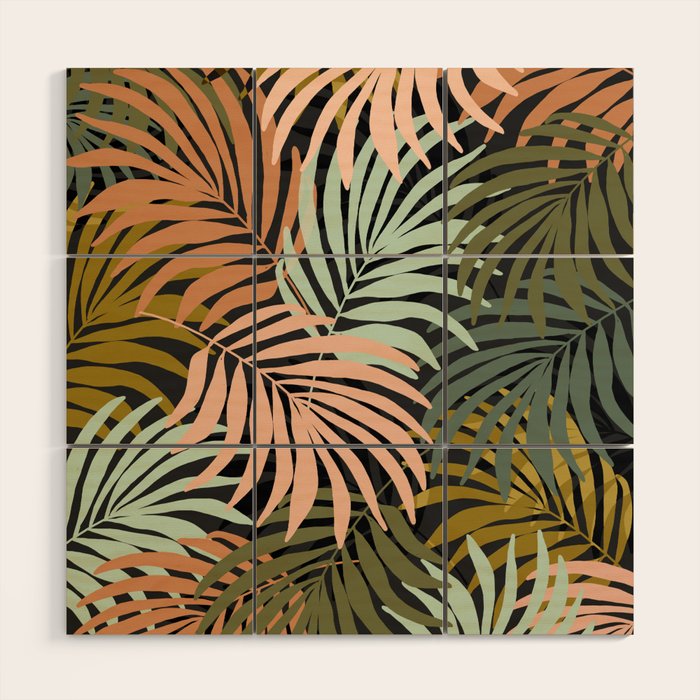 Tropical Forest - Fall Wood Wall Art Gallery Image 1