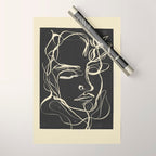 Abstract Face 89 Wrapping Paper Gallery Image 1
