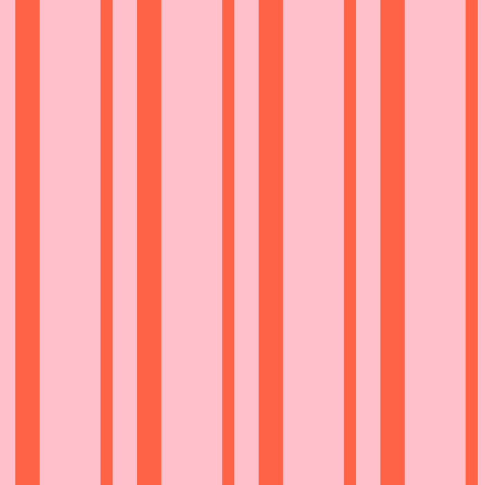Pink and Red Colored Pattern of Stripes Coffee Mug Gallery Image 2