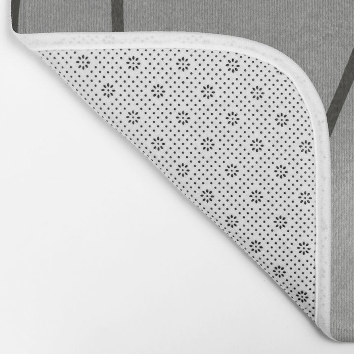 illustration with abstract graphic line Bath Mat Gallery Image 2
