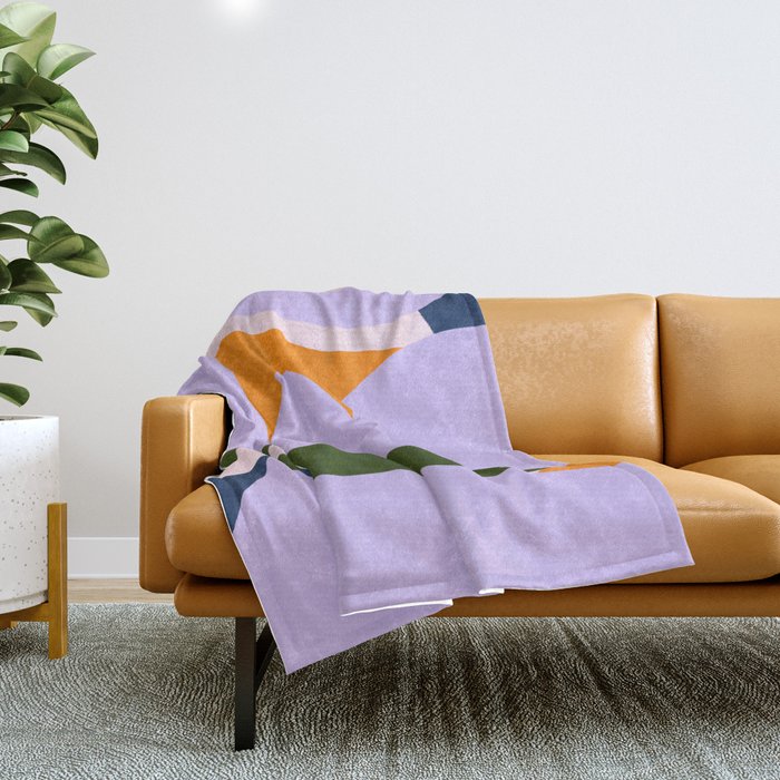 Hey Summer II Throw Blanket Gallery Image 1