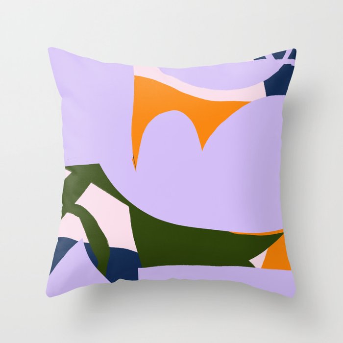 Hey Summer II Throw Pillow Gallery Image 6
