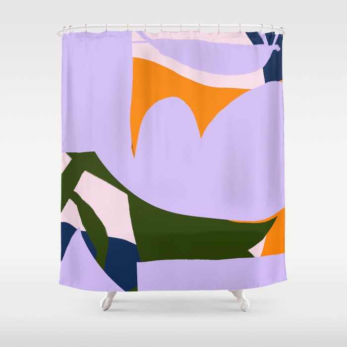 Hey Summer II Shower Curtain Gallery Image 1