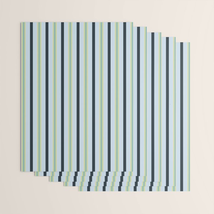 Soft Mineral Pistachio Wrapping Paper Gallery Image 3