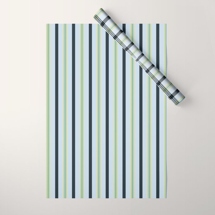 Soft Mineral Pistachio Wrapping Paper Gallery Image 1