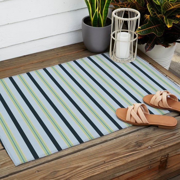 Soft Mineral Pistachio Outdoor Rug Gallery Image 2